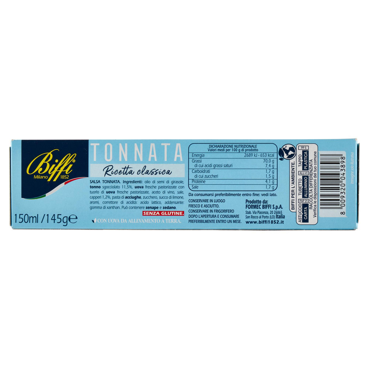 Salsa tonnata 145 gr - Immagine 51
