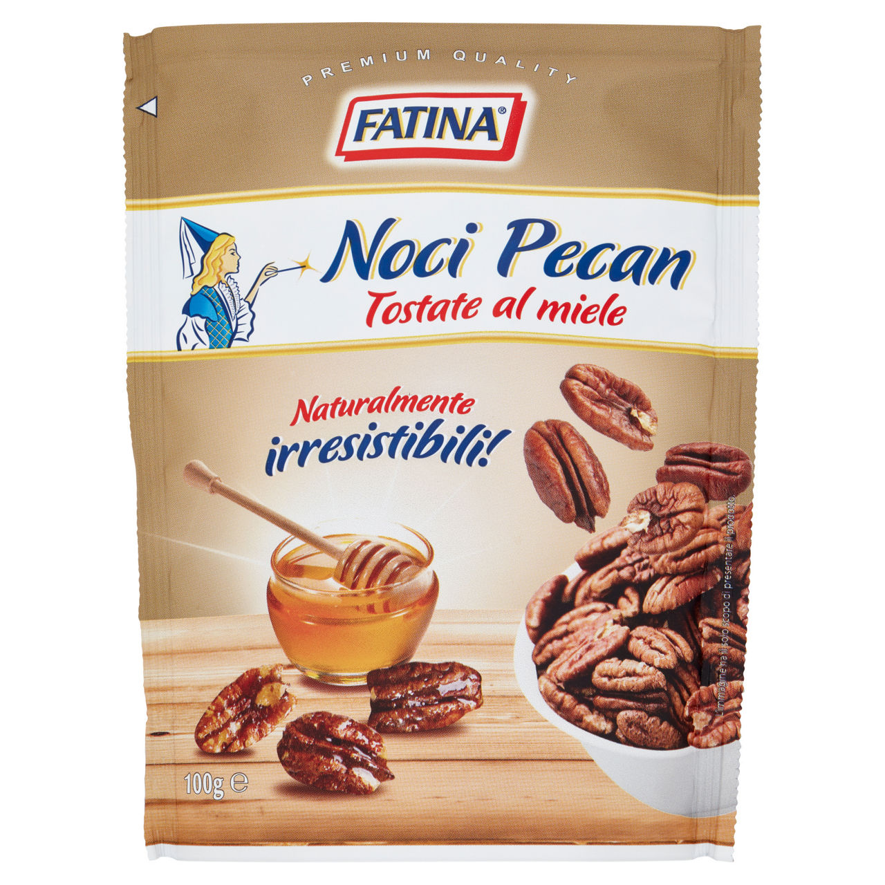 Noci Pecan Tostate al miele 100 g - Immagine 01