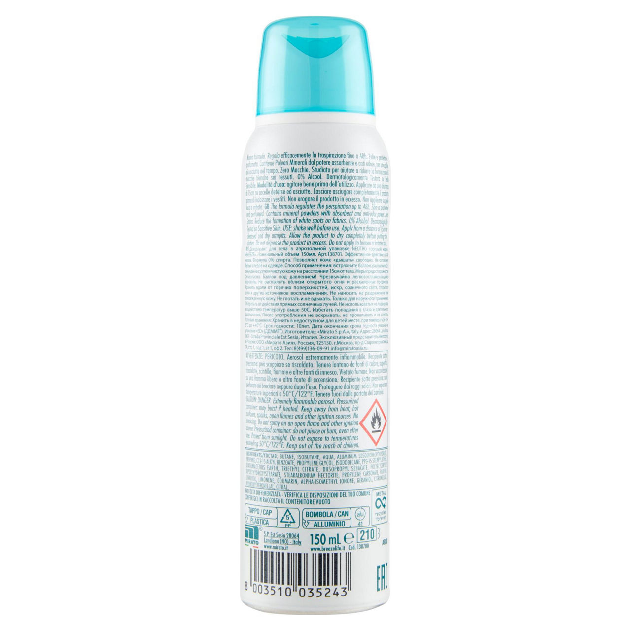Deodorante spray neutro 150 ml - Immagine 41