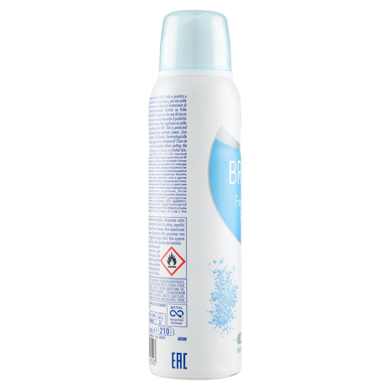 Deodorante spray freschezza talcata 150 ml - Immagine 41