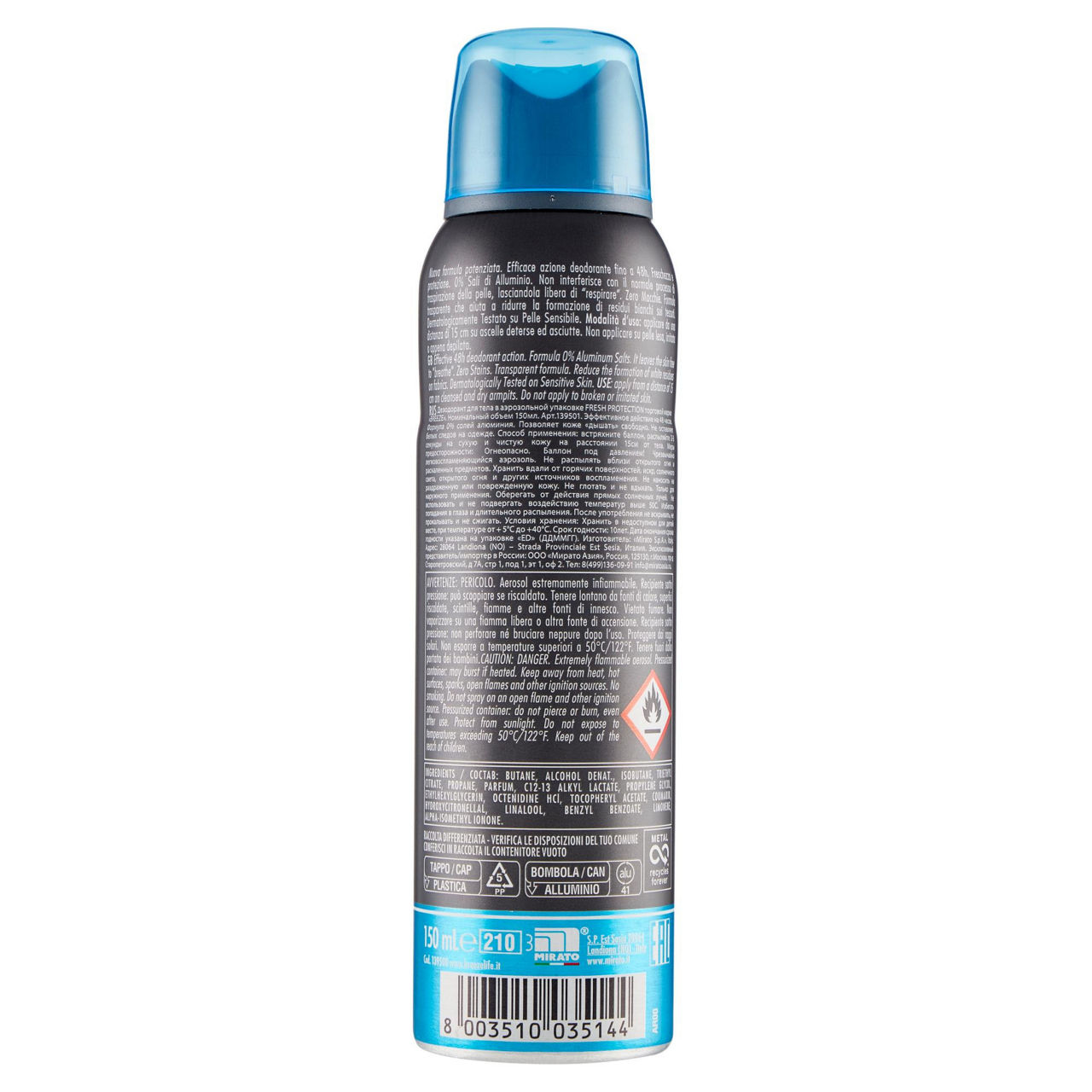Deodorante spray fresh protection 150 ml - Immagine 51