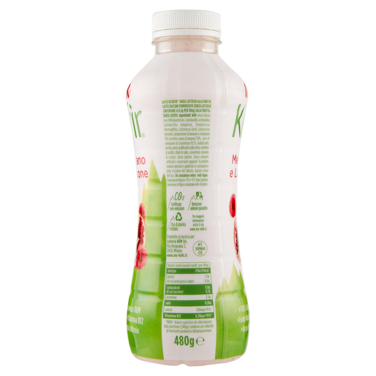 Kefir da bere al melograno e lampone 480 gr - Immagine 31