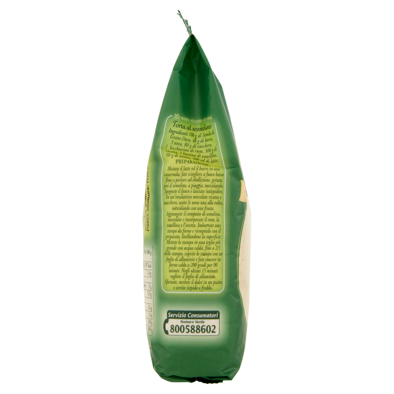 Semolino di grano duro sansepolcro toscana sacchetto g. 250 - Immagine 11