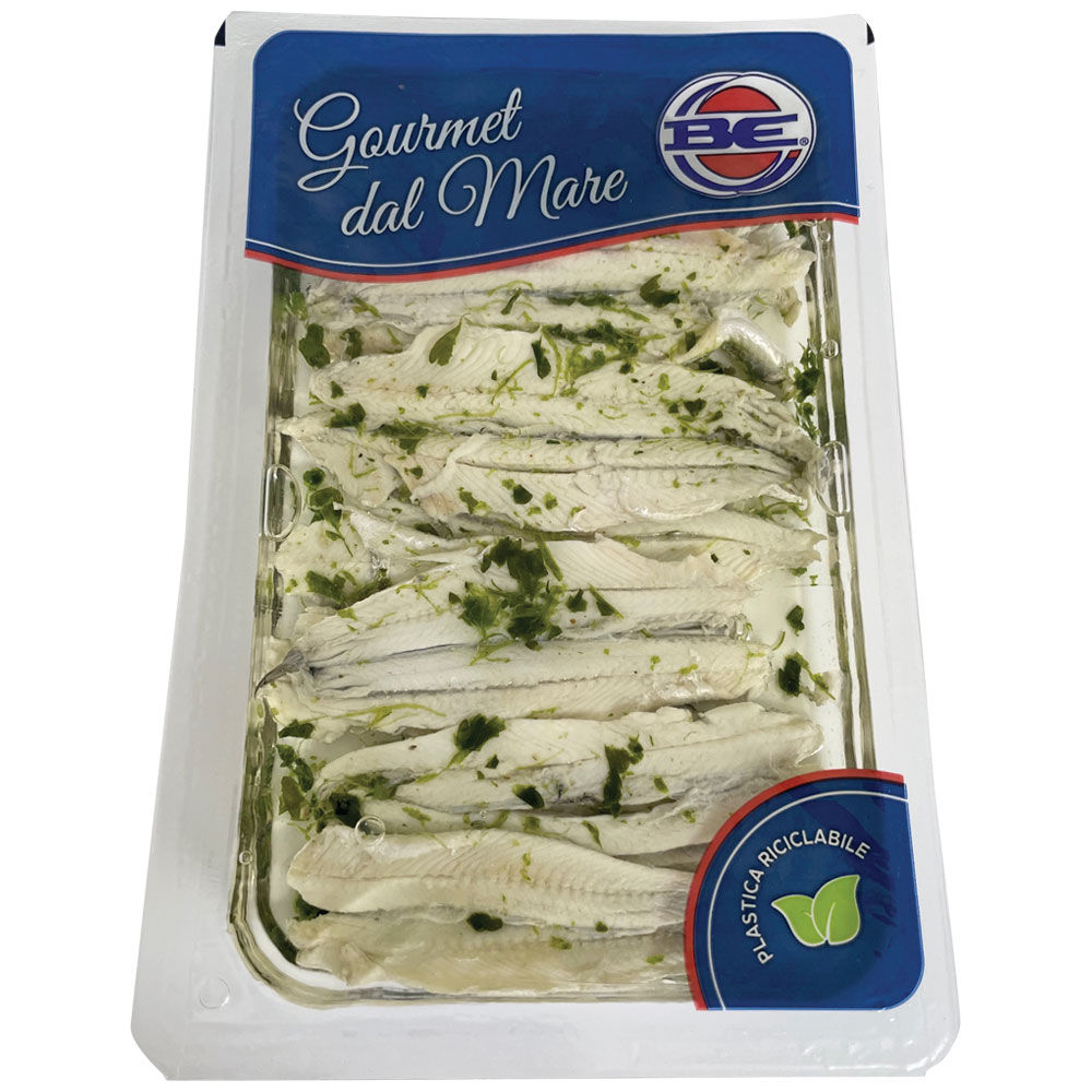 Filetti di alici marinati 150 gr