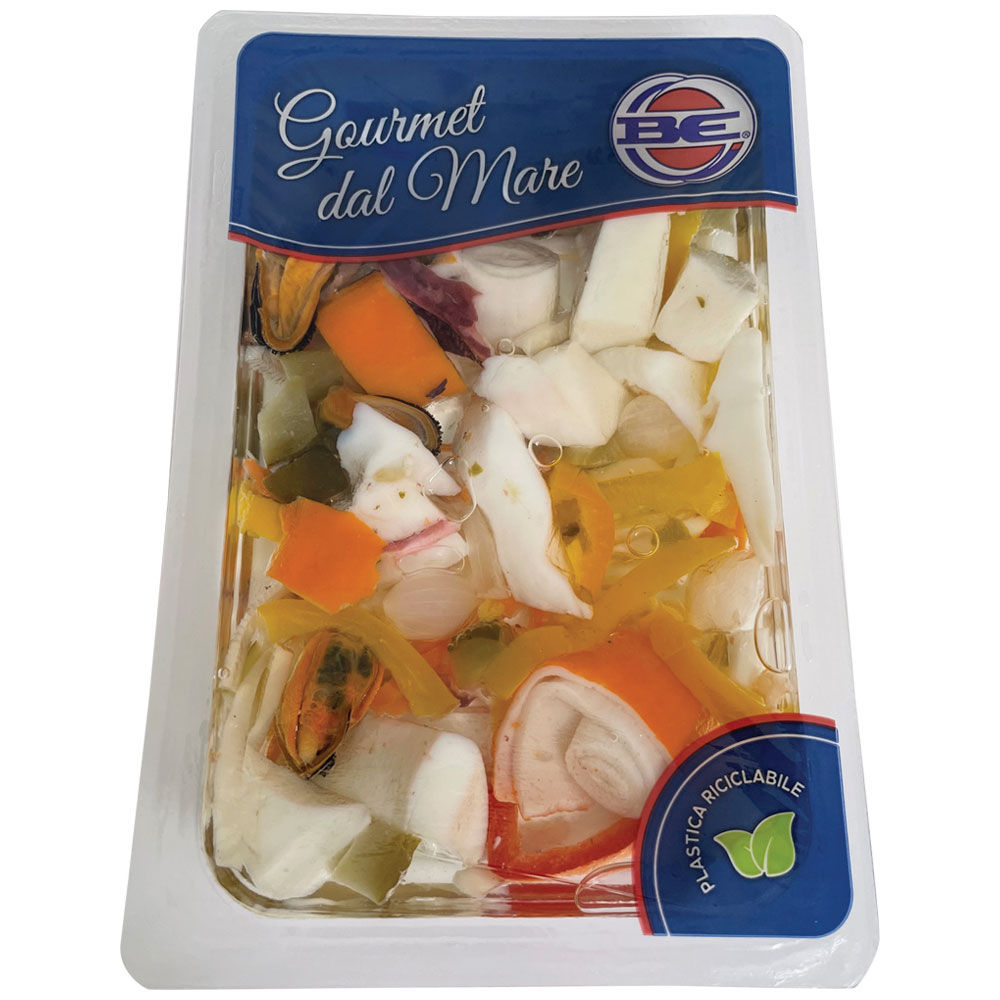 Antipasto di mare con verdure 150 gr