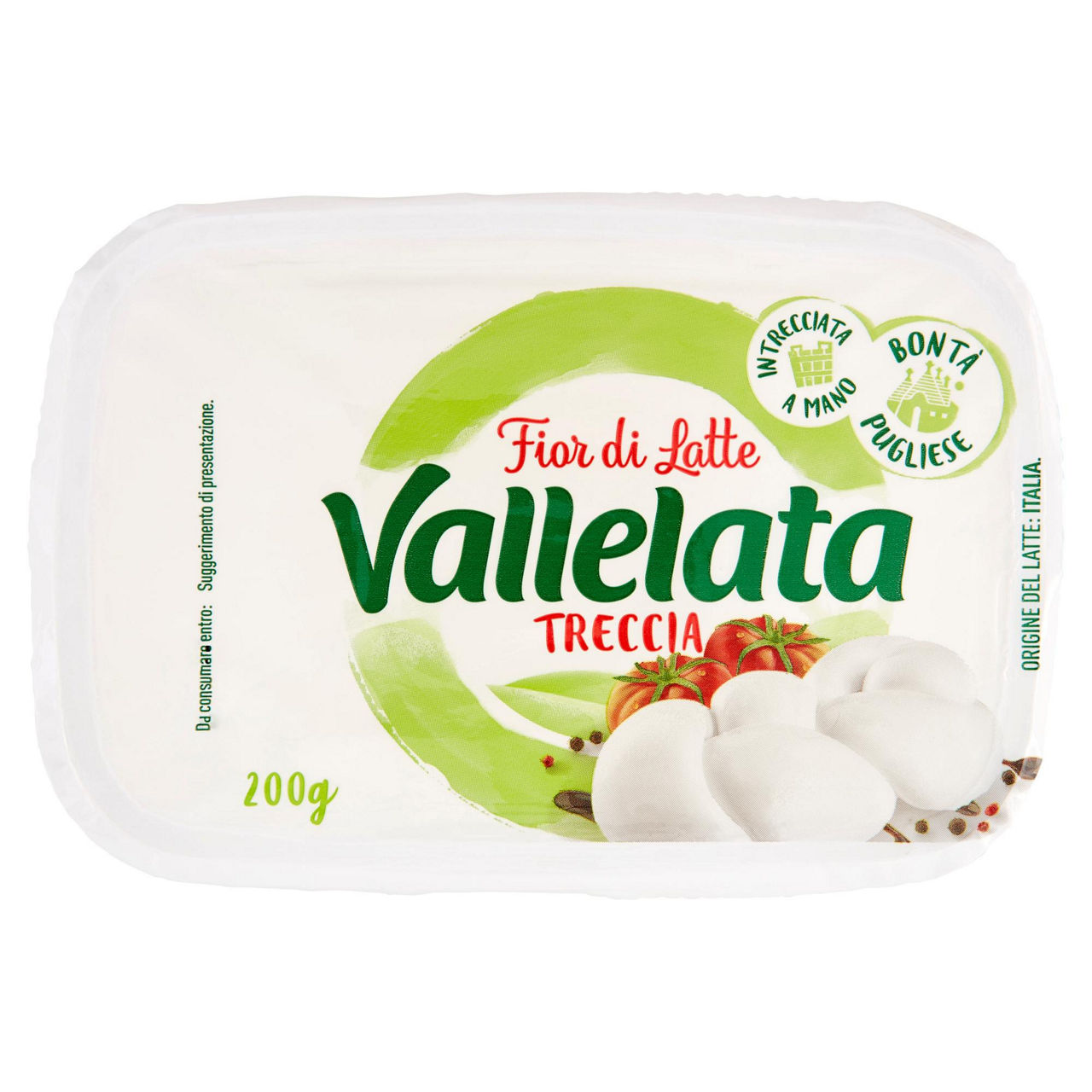 Treccia fior di latte 200 gr - Immagine 01