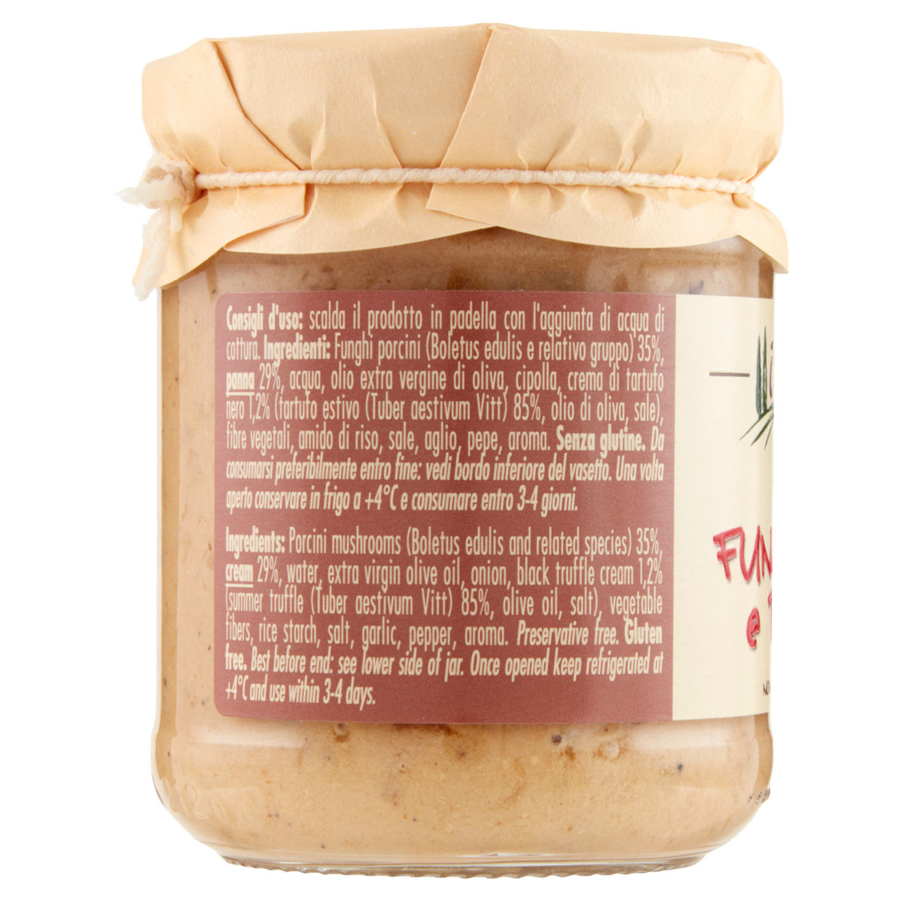 Sugo con funghi porcini e tartufo 180 gr - Immagine 21