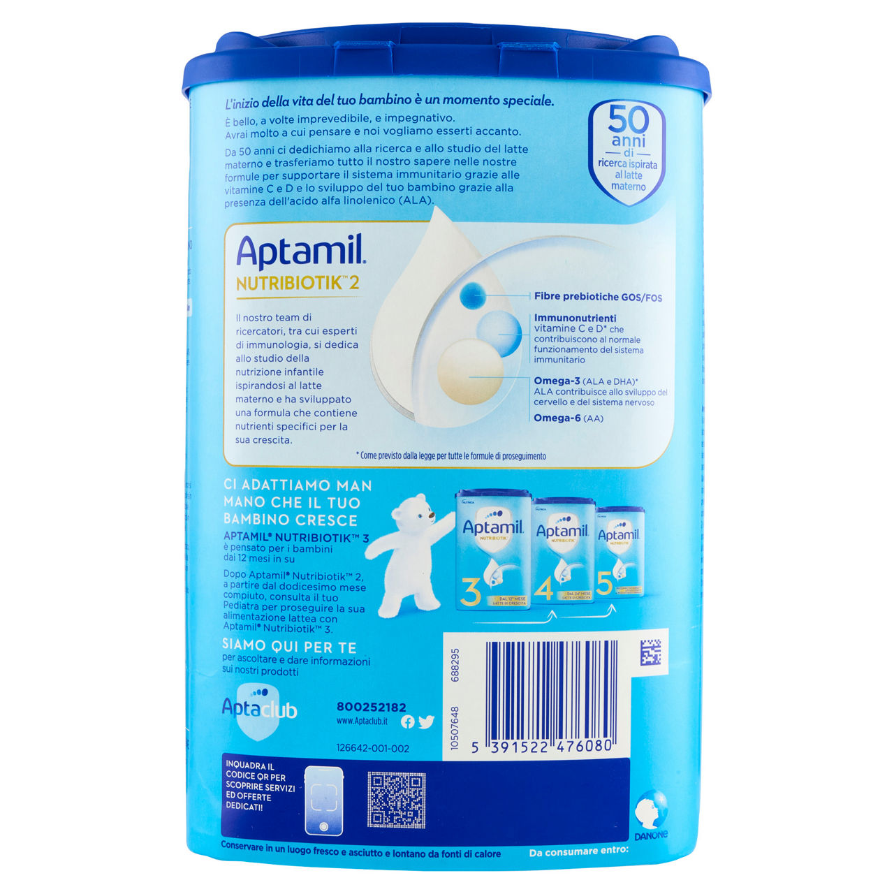Latte di proseguimento 2 in polvere 830 gr - Immagine 41