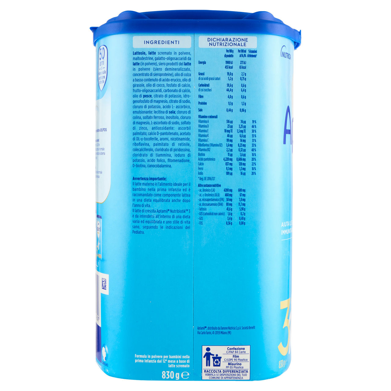 Latte di crescita 3 in polvere 830 gr - Immagine 41