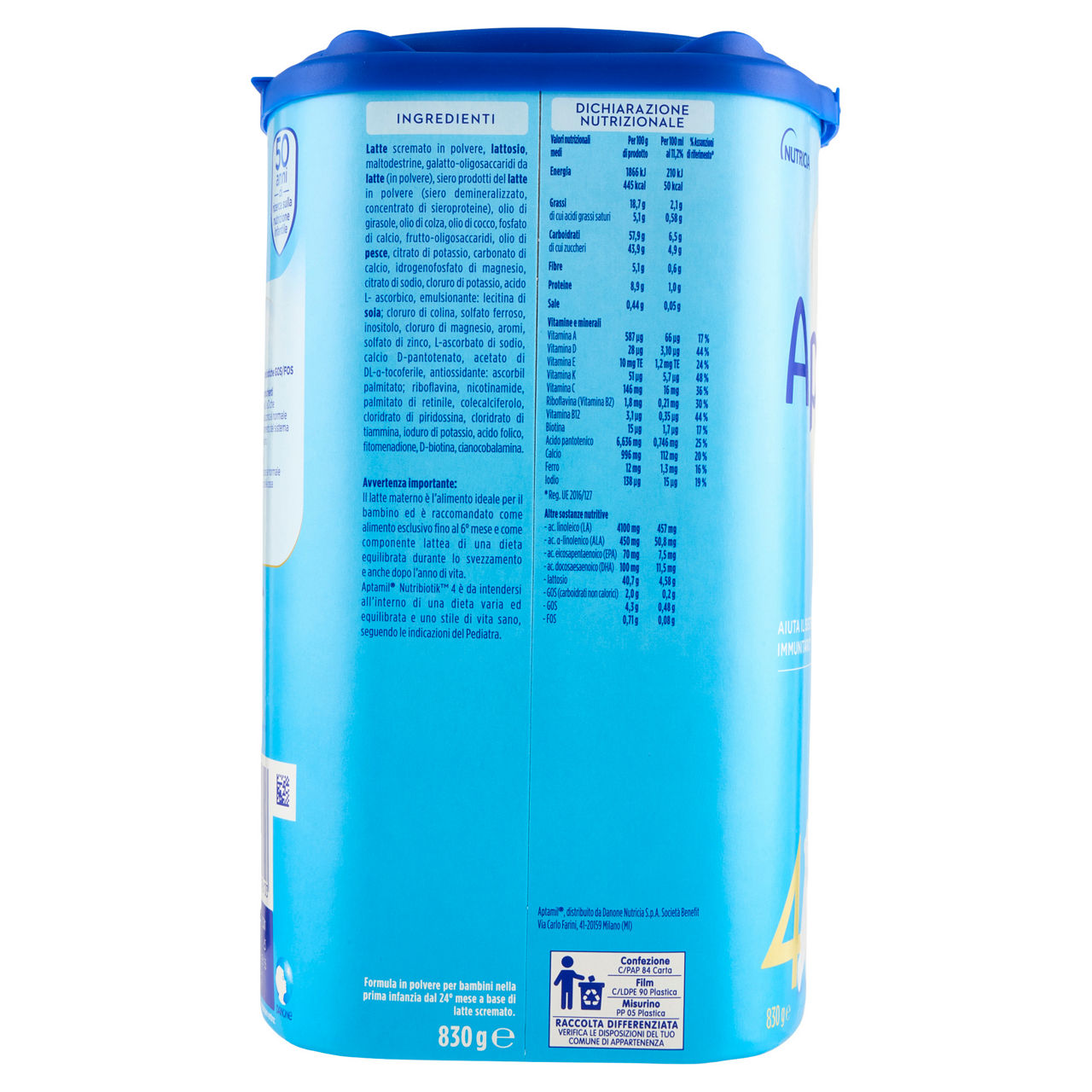 Latte di crescita 4 in polvere 830 gr - Immagine 51
