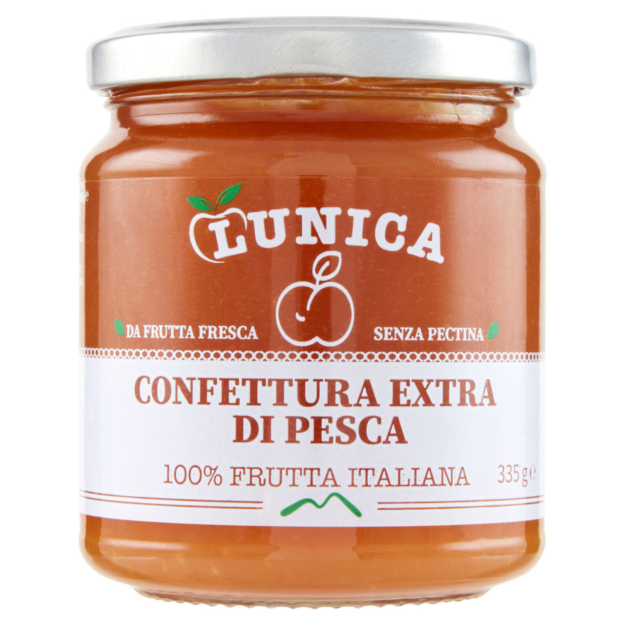 Confettura extra di pesca 335 gr - Immagine 01