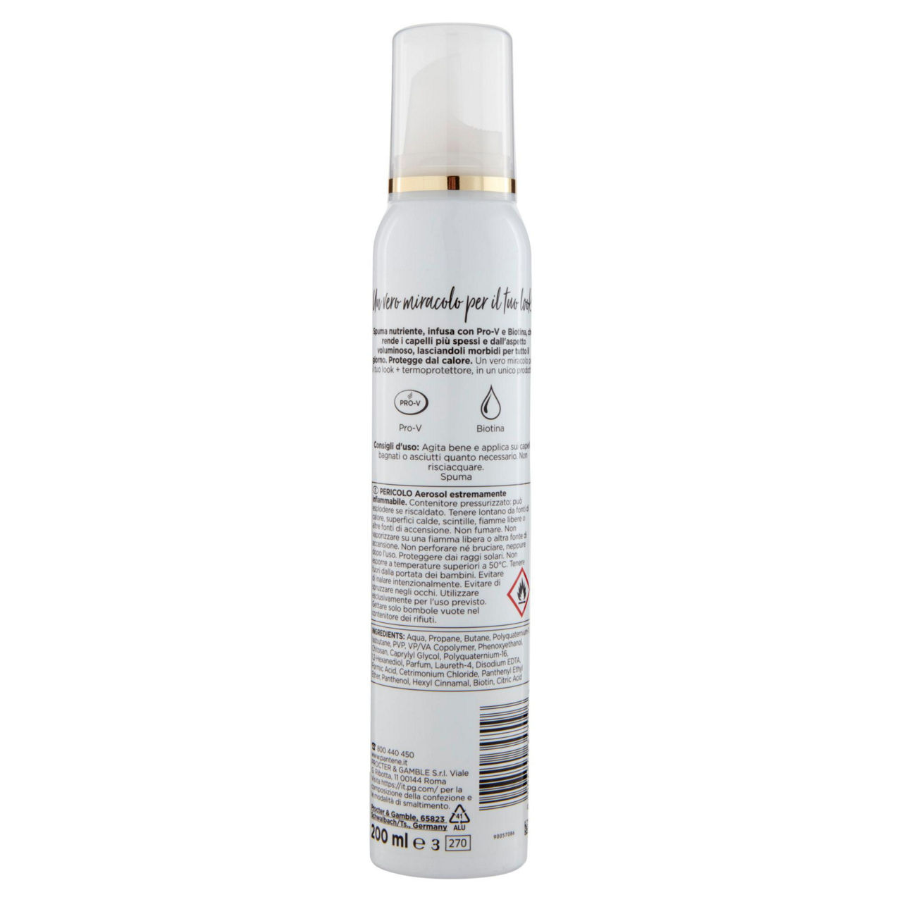 Spuma pantene spuma volume perfetto ml 200 - Immagine 21