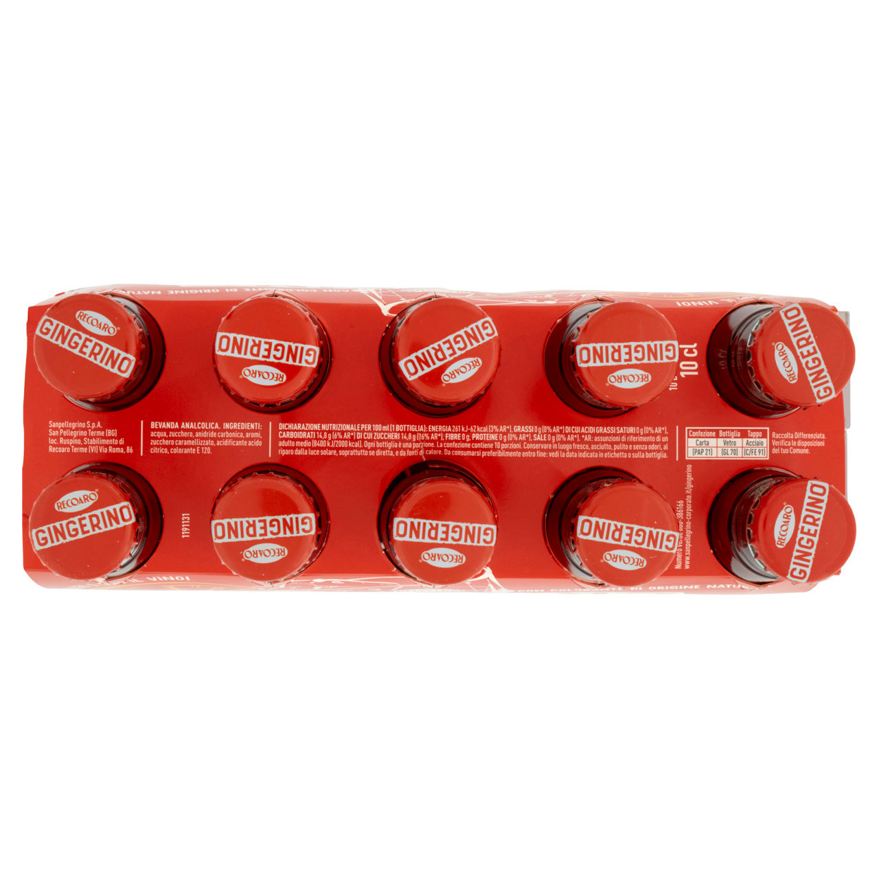 Gingerino recoaro cluster vetro ml 100 x 10 - Immagine 11