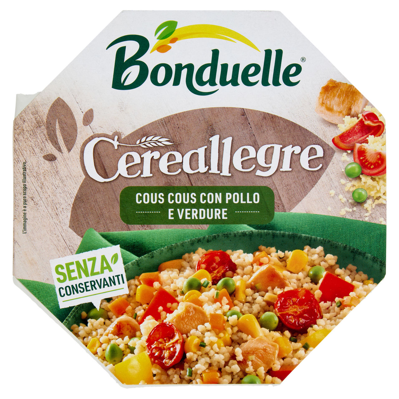 Cous cous con pollo e verdure 200 gr - Immagine 01