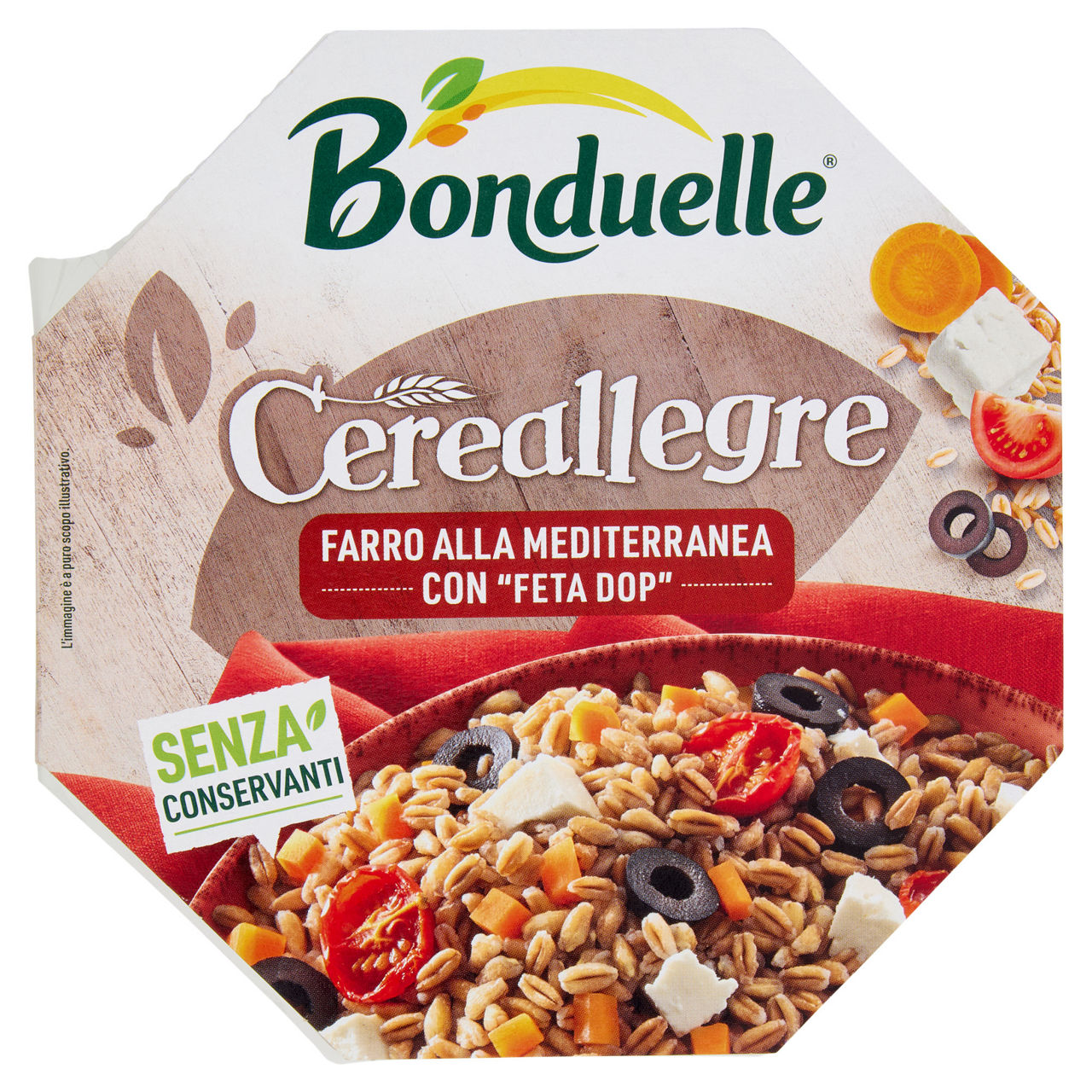 Farro alla Mediterranea con Feta DOP 200 gr