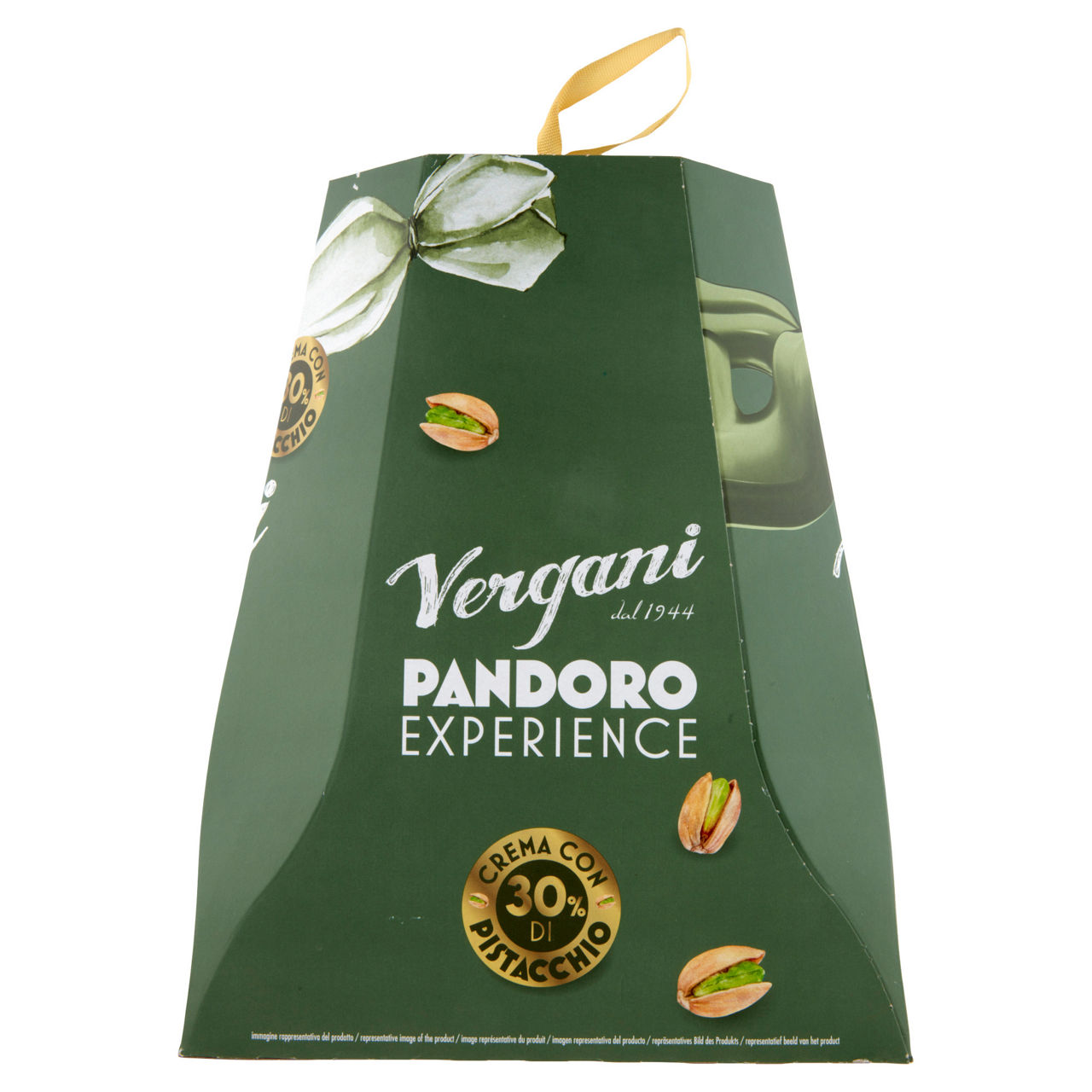 Pandoro classico con crema al pistacchio 700 gr - Immagine 21