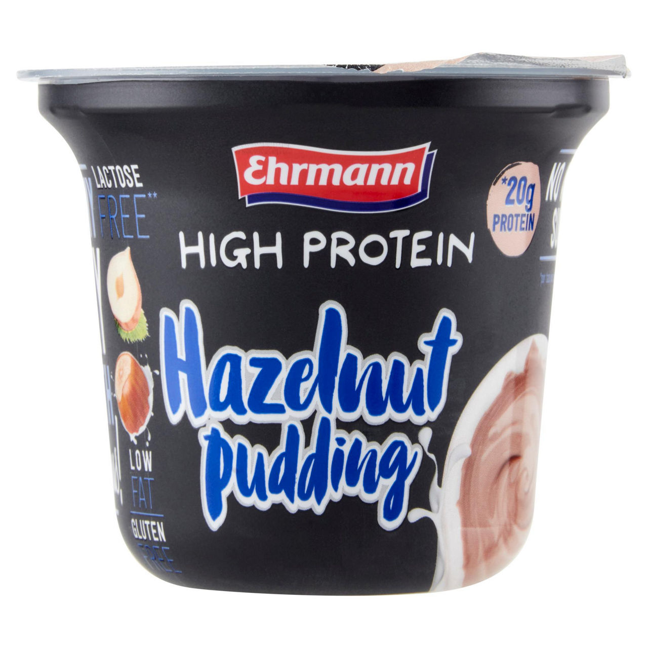 Pudding proteico alla nocciola 200 gr