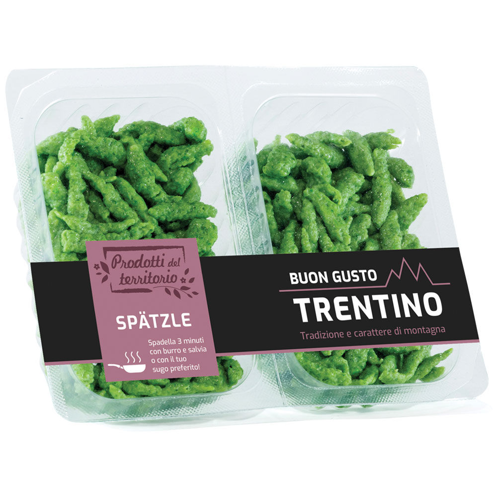 Gnocchetti di spinaci Spätzle 500 gr  - Immagine 01