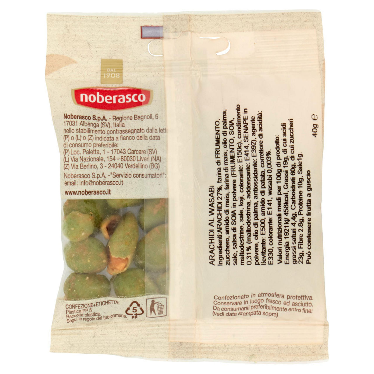 Arachidi al wasabi 40 gr - Immagine 41