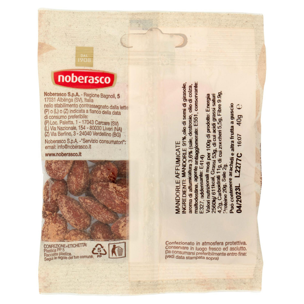 Mandorle affumicate 40 gr - Immagine 31