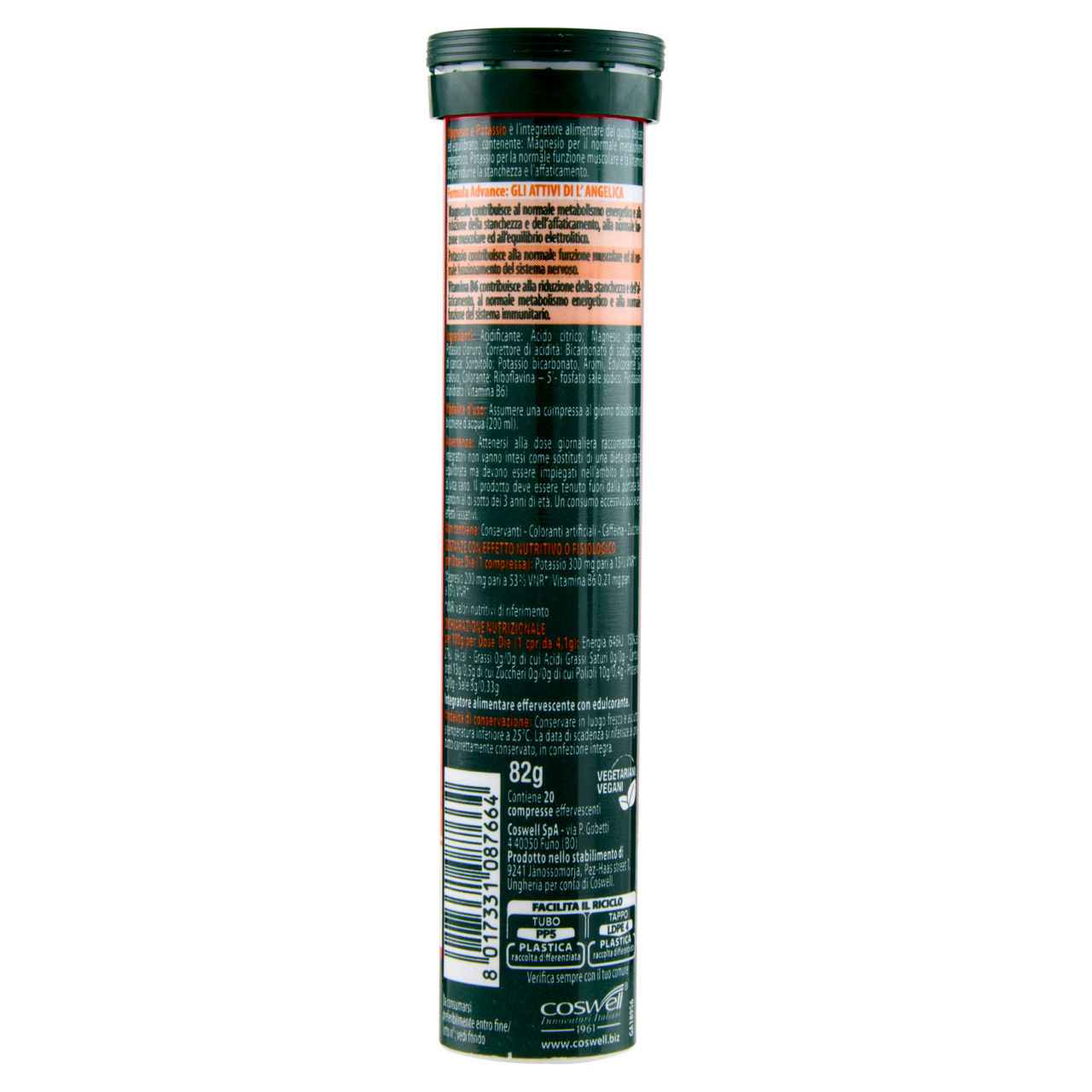 L'angelica hf integratore magnesio e potassio effervescente 20 crp g82 - Immagine 11