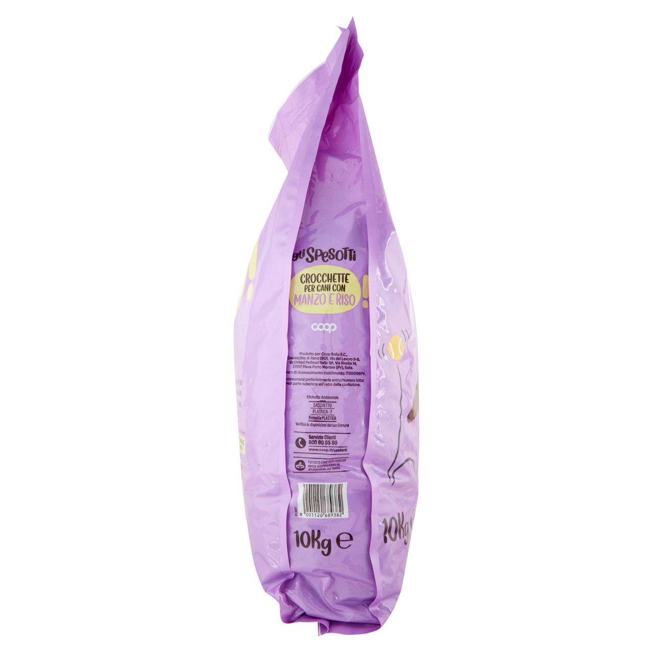 Secco cane crocchette per cani manzo riso coop sacco kg.10 - Immagine 11