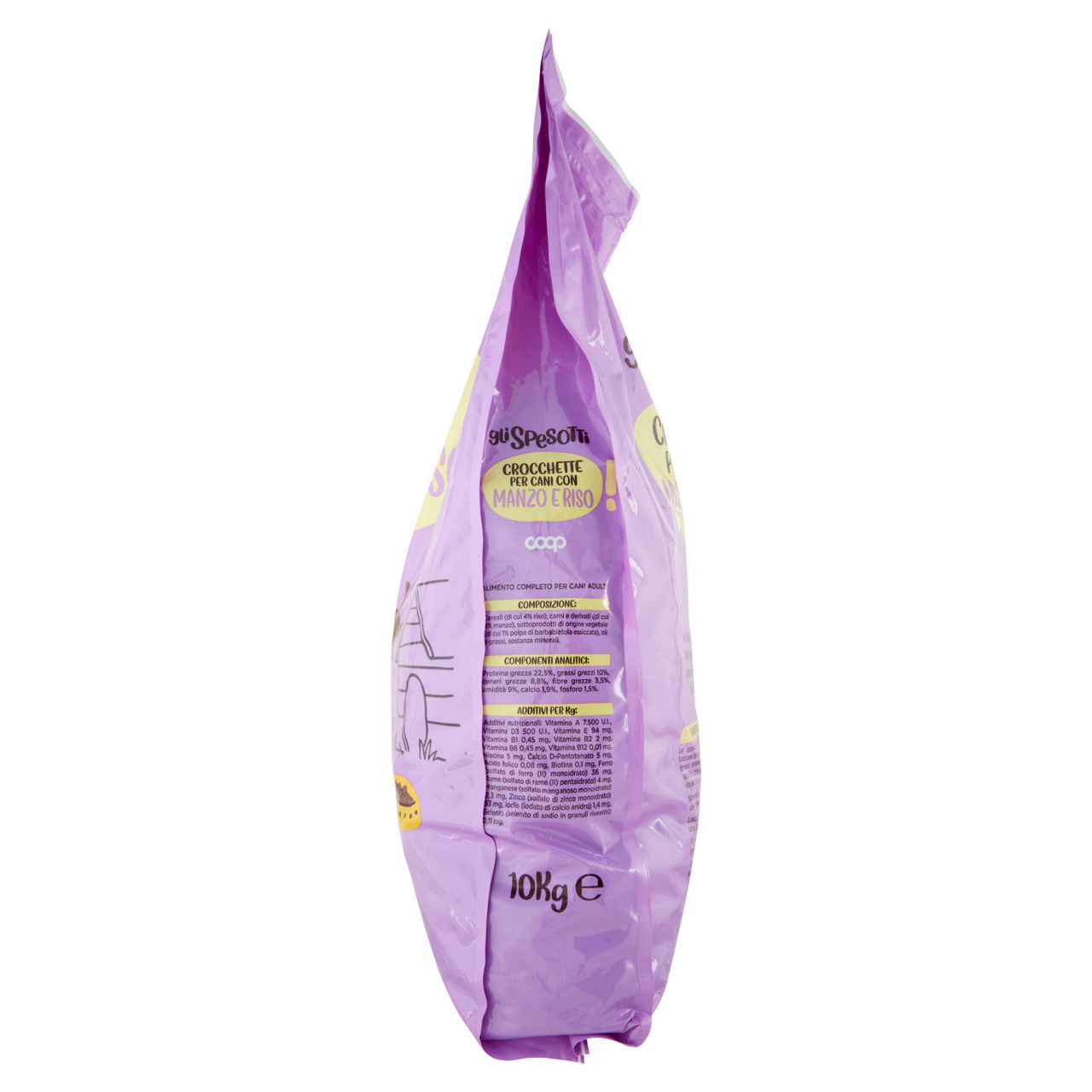 Secco cane crocchette per cani manzo riso coop sacco kg.10 - Immagine 21