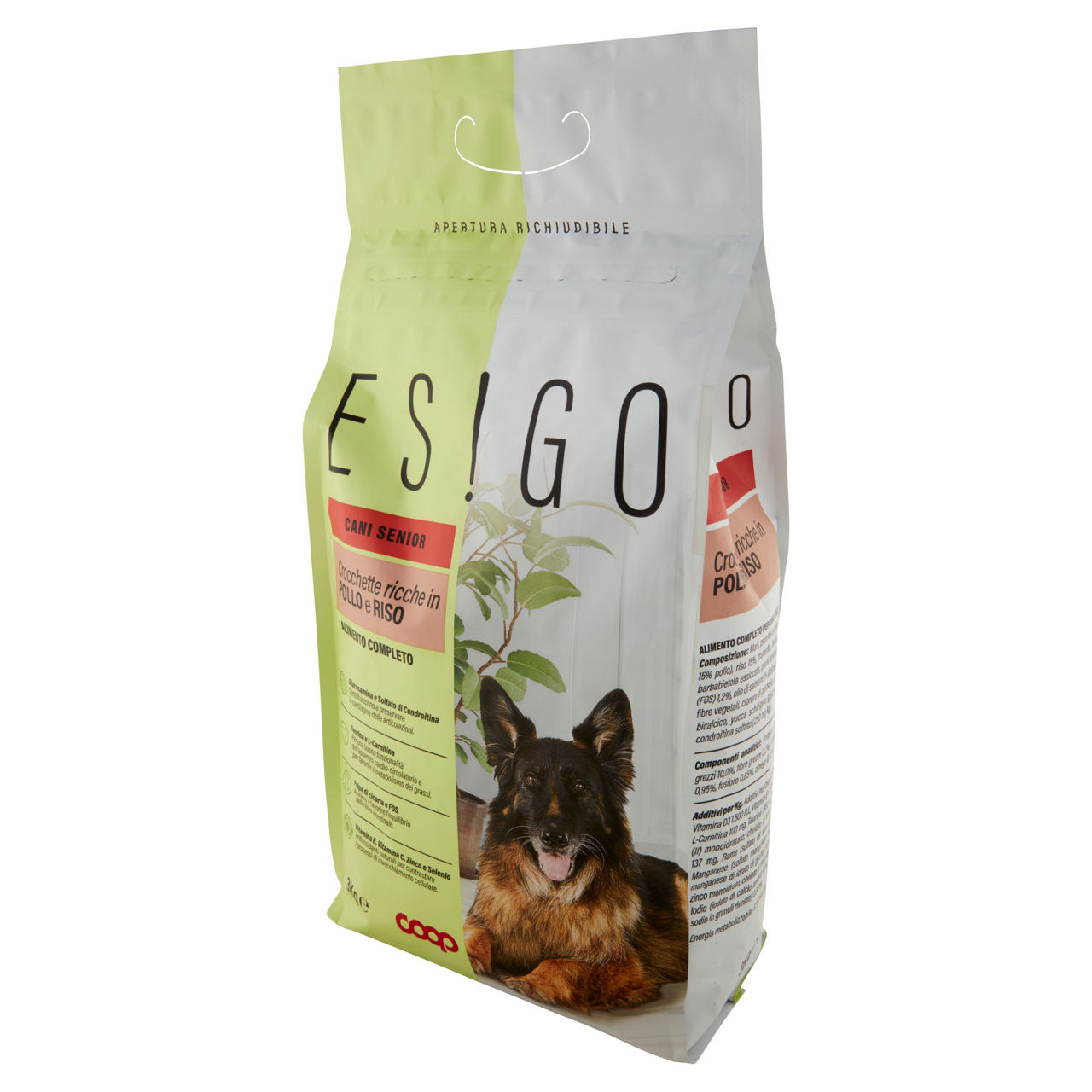 Secco cane crocc.cani senior pollo e riso esigo coop kg 3 - Immagine 11
