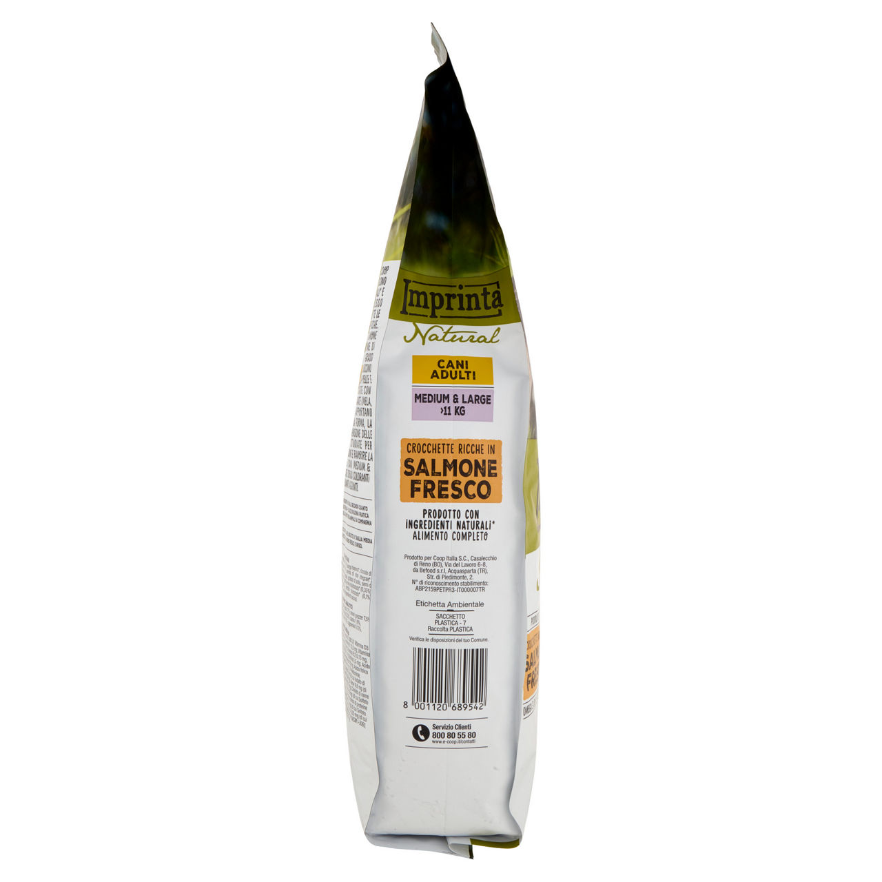 Secco cane crocchette naturali salmone tg.med/large cane imprinta coop kg3 - Immagine 61