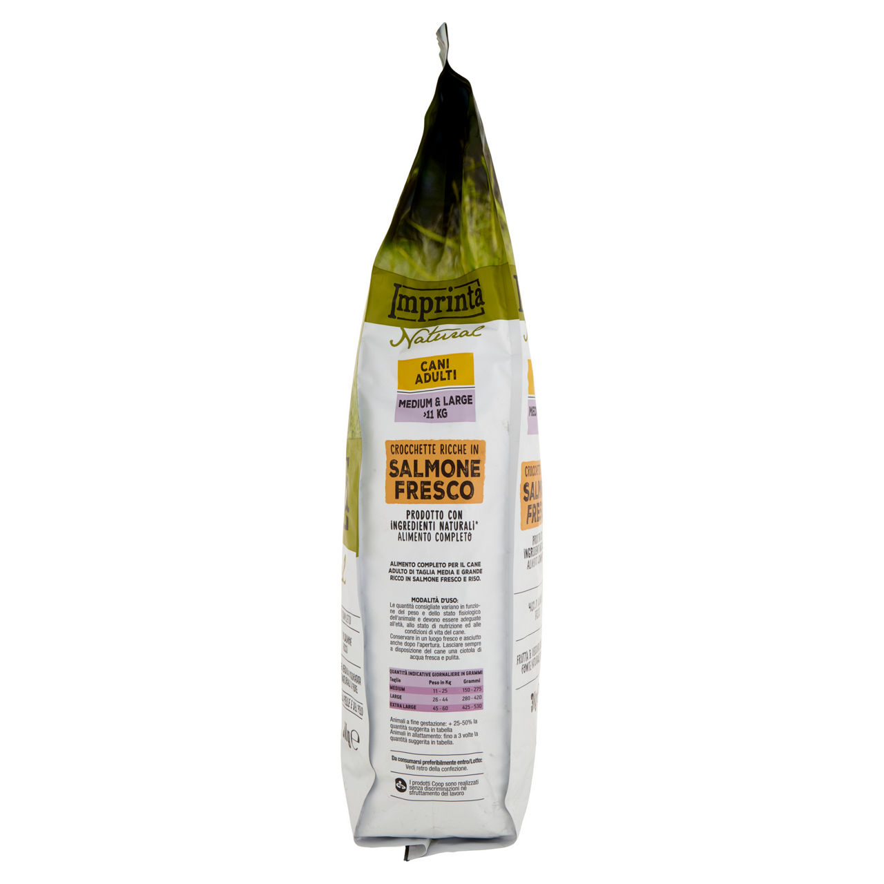 Secco cane crocchette naturali salmone tg.med/large cane imprinta coop kg3 - Immagine 21
