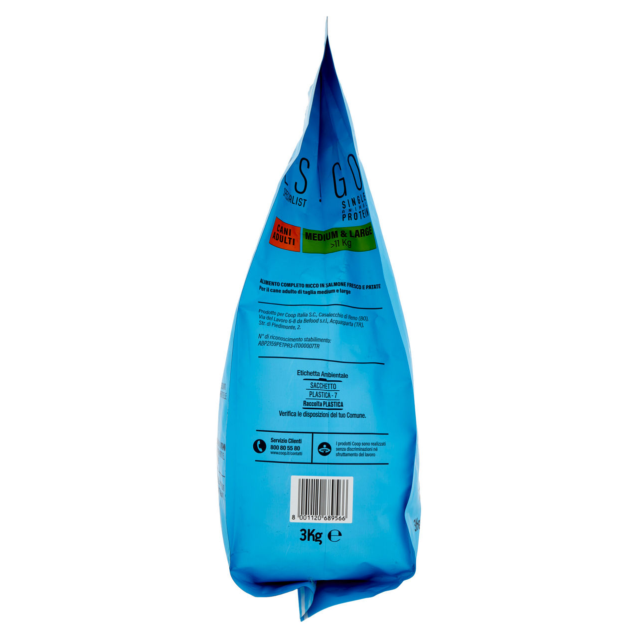 Secco cane crocc.cani adulti monopr.salm/patate tg.med/large esigo spec coop kg3 - Immagine 51