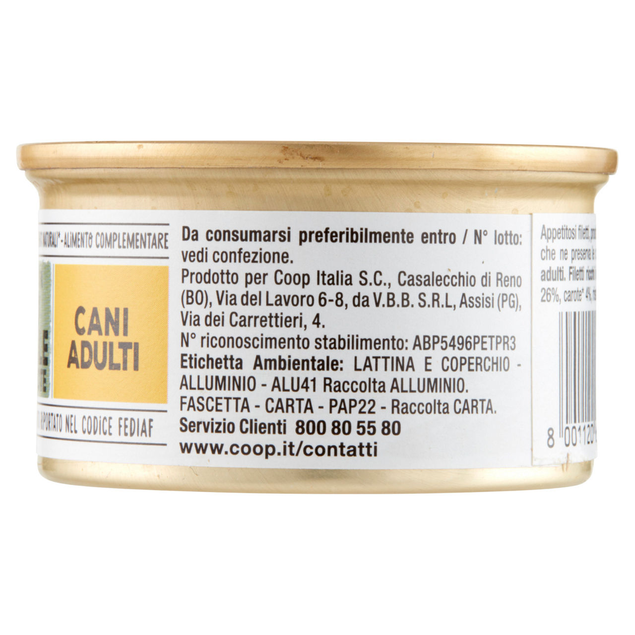 Umido per cani adulti filetti naturali pollo maiale e carote 85 gr - Immagine 31