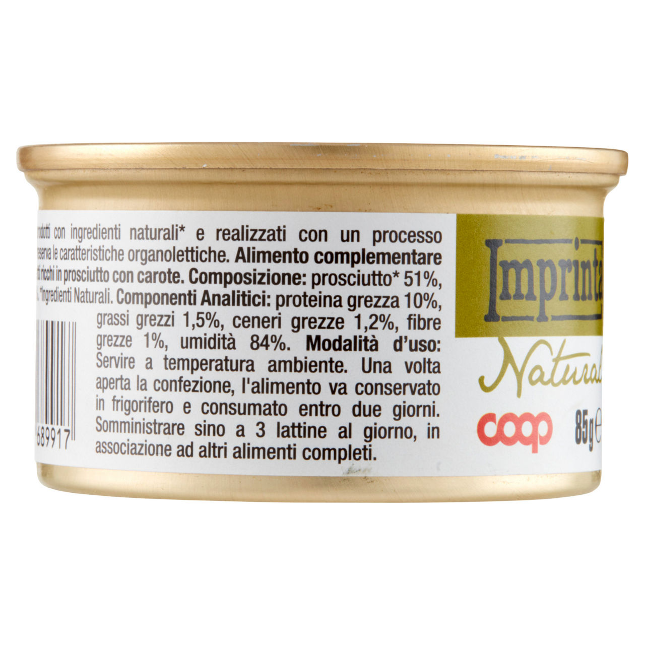 Umido cane filetti naturali per cani adulti prosc/carote imprinta coop g85 - Immagine 31