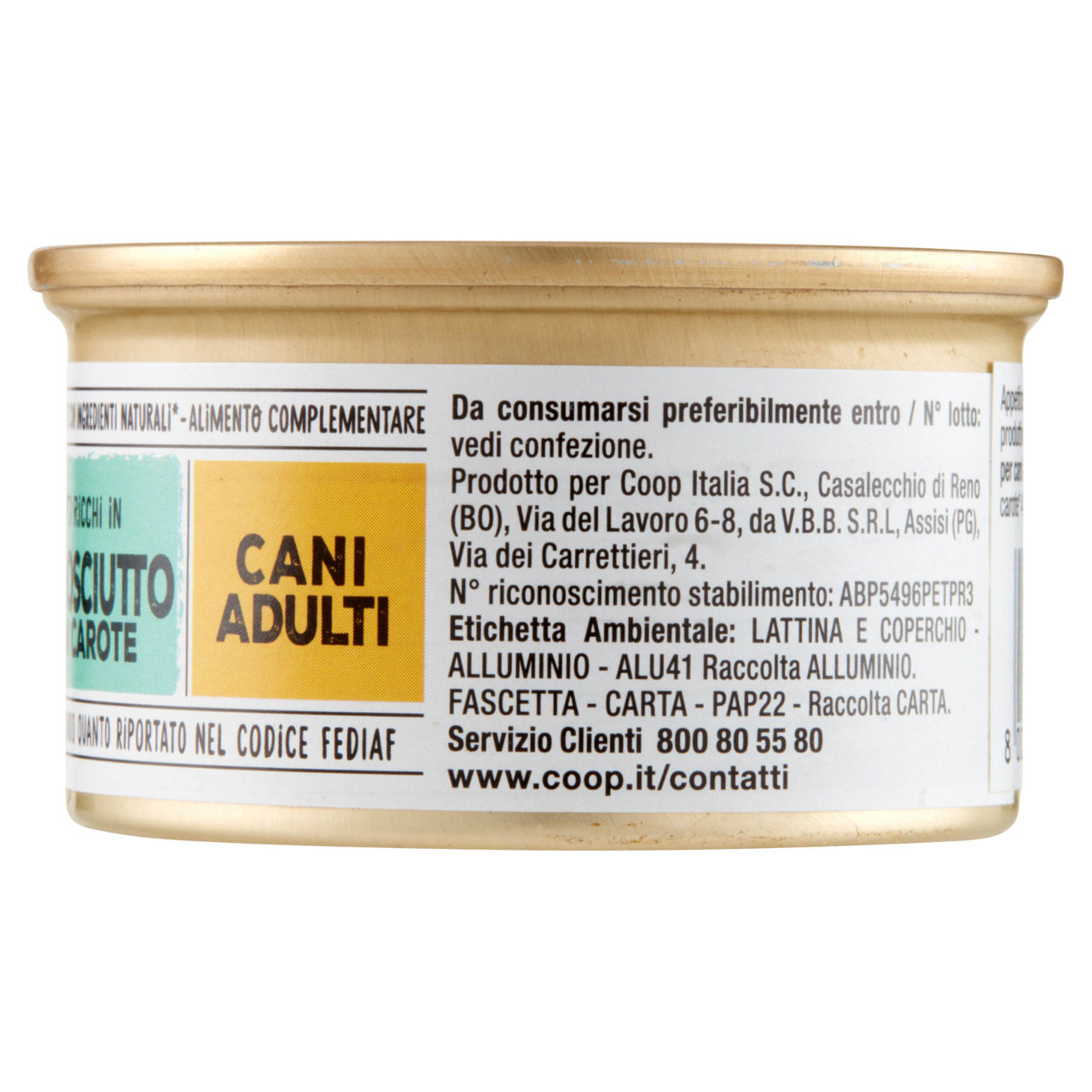 Umido cane filetti naturali per cani adulti prosc/carote imprinta coop g85 - Immagine 41