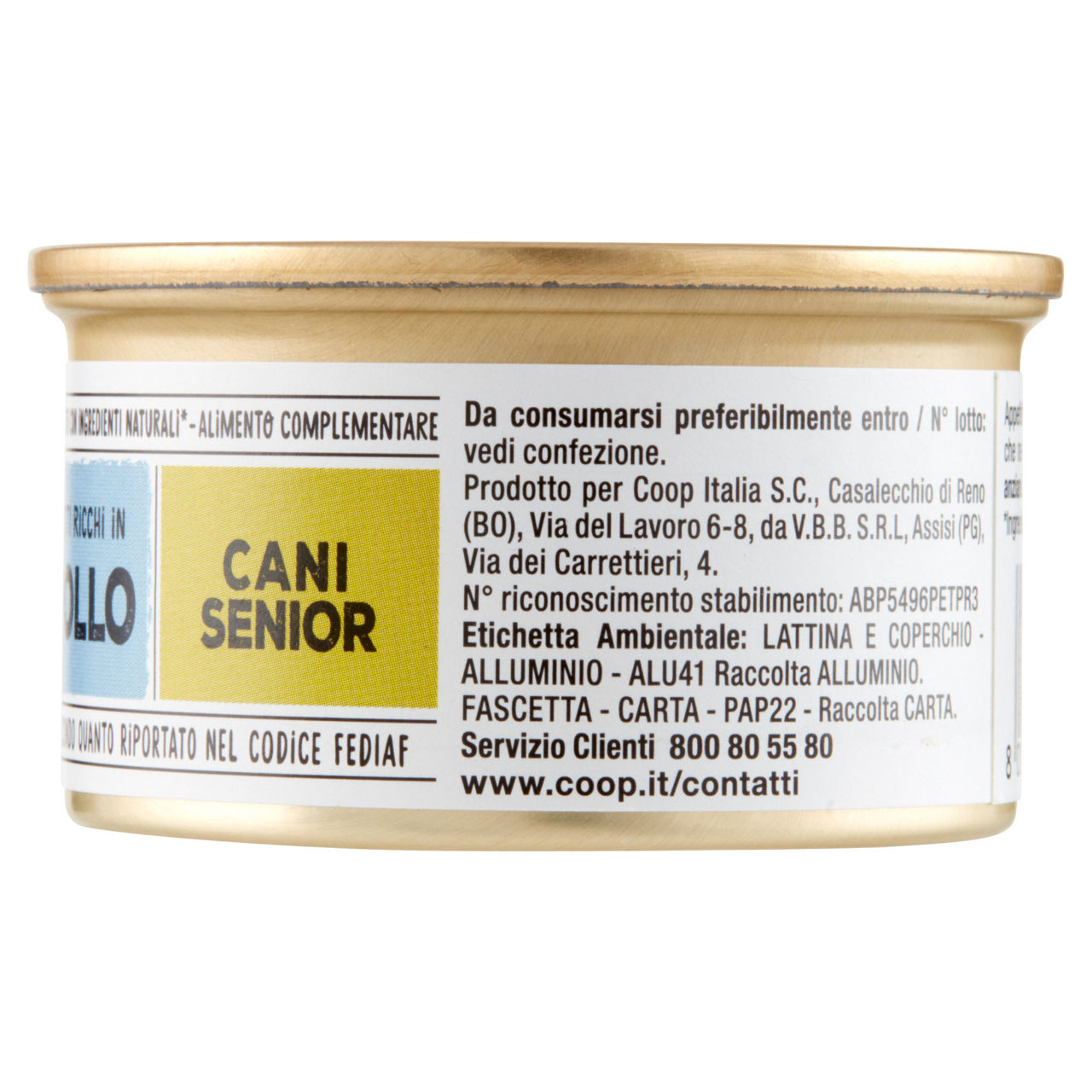 Umido cane filetti naturali per cani senior pollo imprinta coop g 85 - Immagine 31