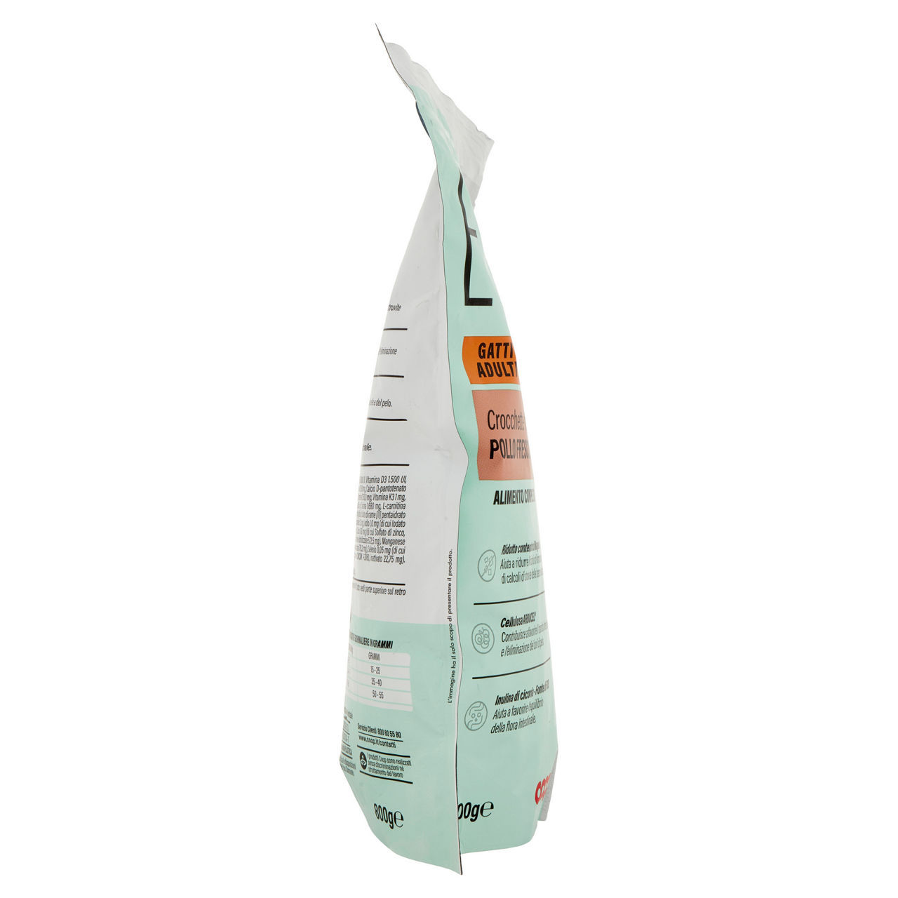 Secco gatto crocchette gatti sterilizzati pollo e riso esigo coop g800 - Immagine 51