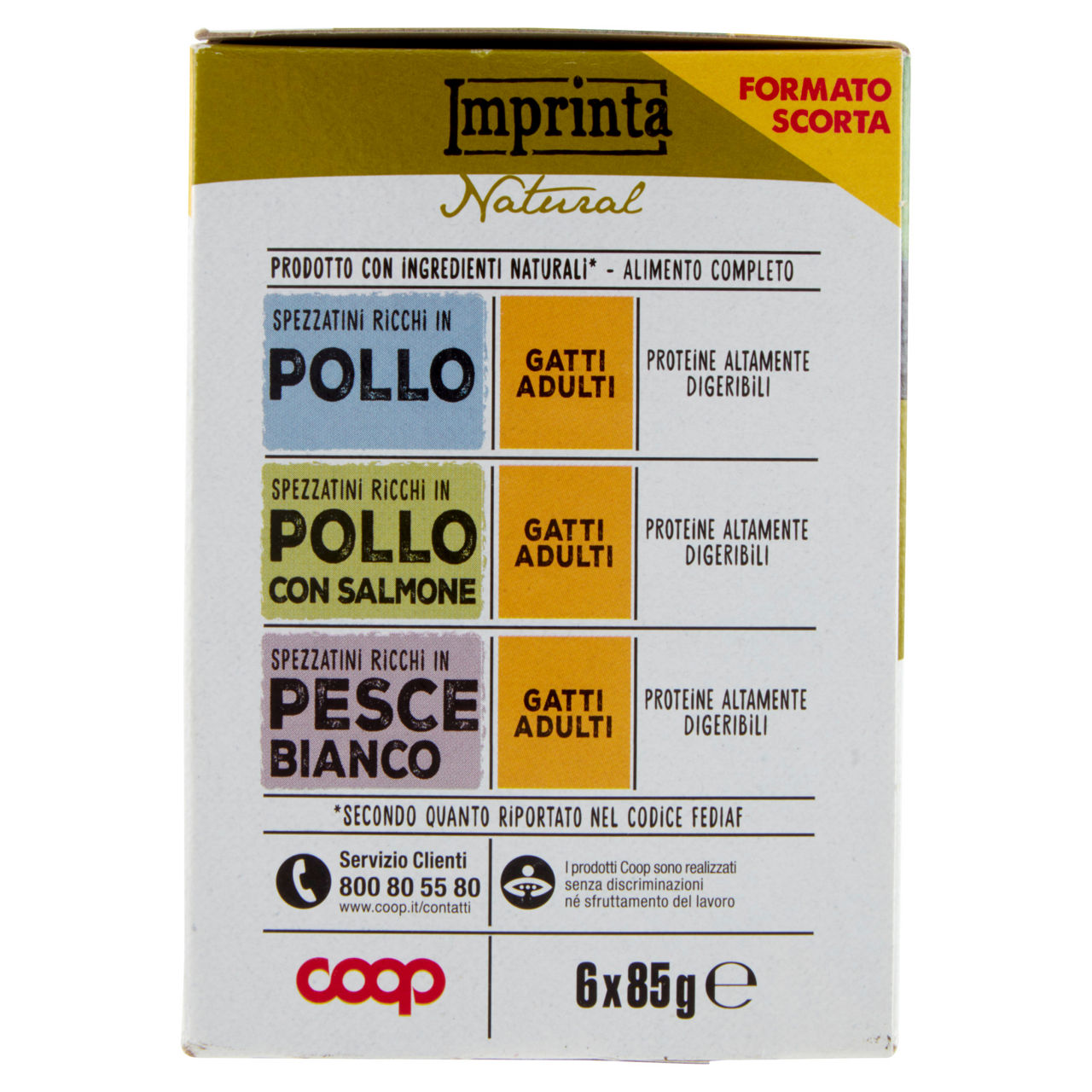 Umido gatto multibox spezzatini per gatti gusti ass.ti coop imprinta 6xg85 - Immagine 61