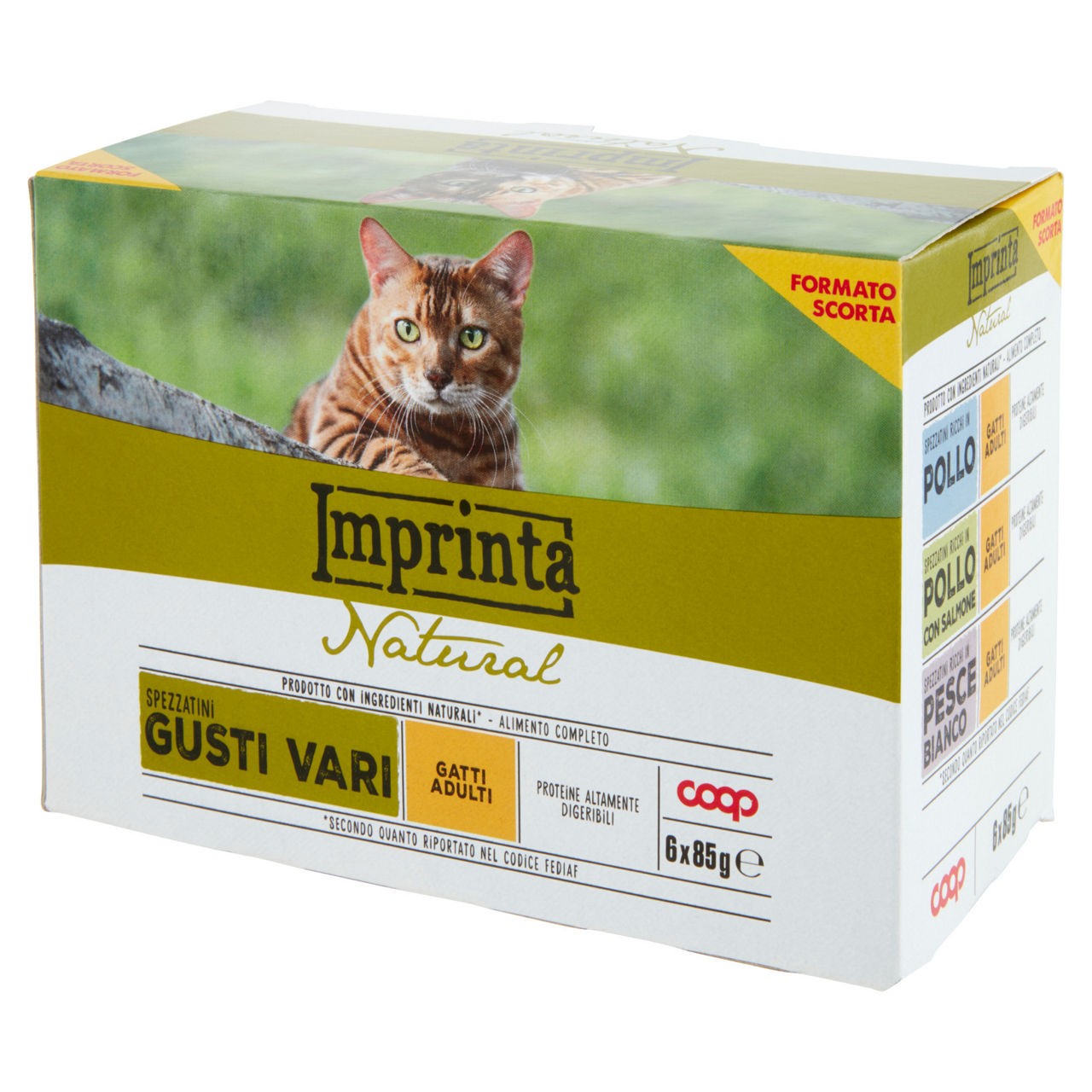 Umido gatto multibox spezzatini per gatti gusti ass.ti coop imprinta 6xg85 - Immagine 31