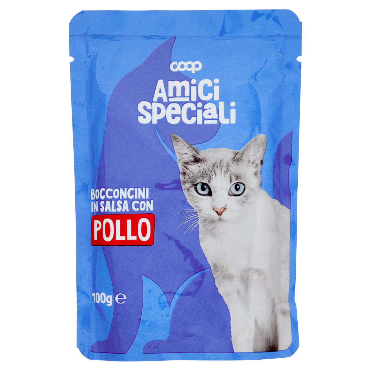 Umido per gatti bocconcini in salsa con pollo 100 gr