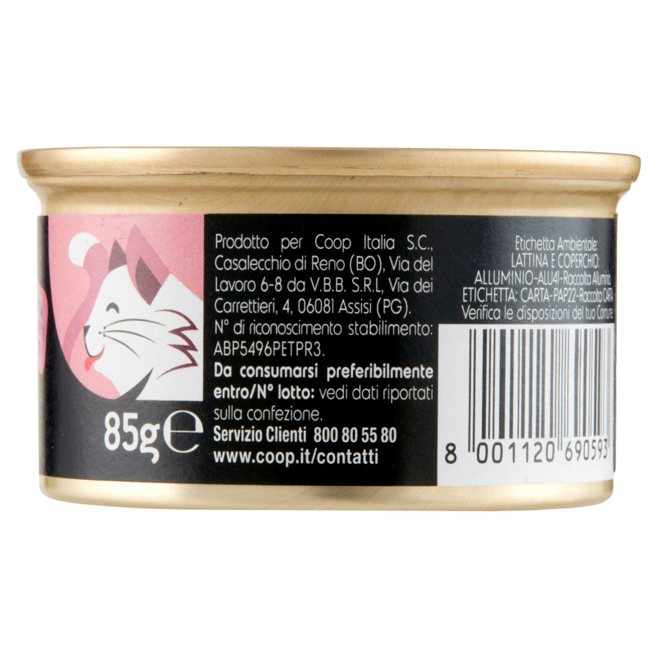Umido gatto mousse gatto maiale plat du jour coop g85 - Immagine 11