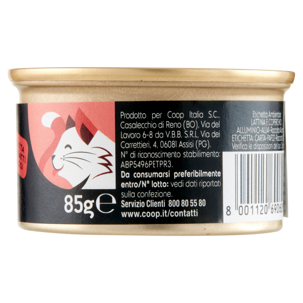 Umido gatto mousse gatto salmone plat du jour coop g85 - Immagine 21