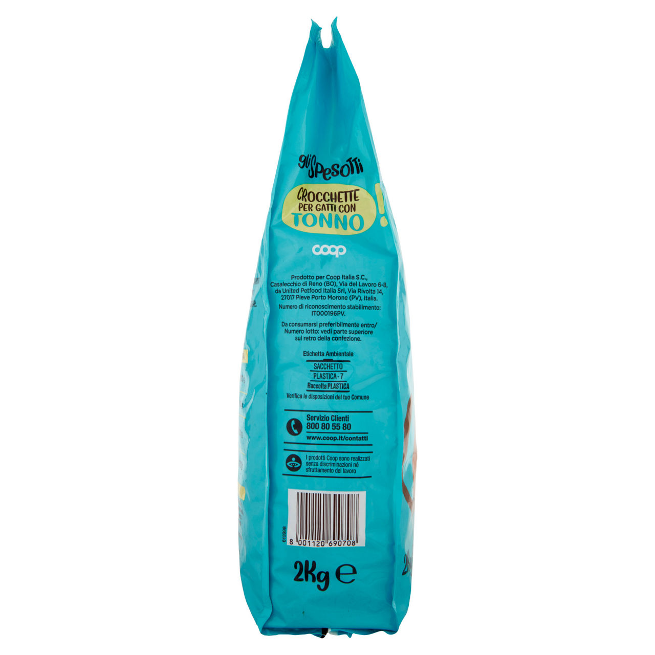 Secco gatto crocchette per gatti tonno gli spesotti coop kg 2 - Immagine 61