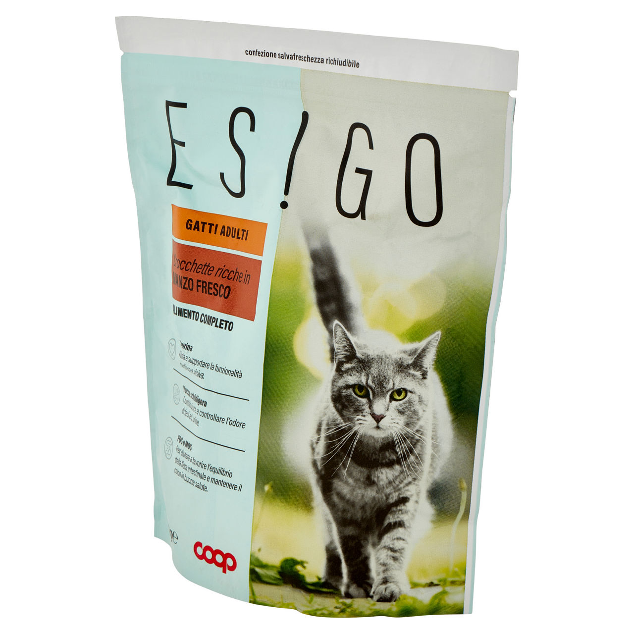 Secco gatto crocchette manzo per gatti adulti esigo coop g400 - Immagine 11