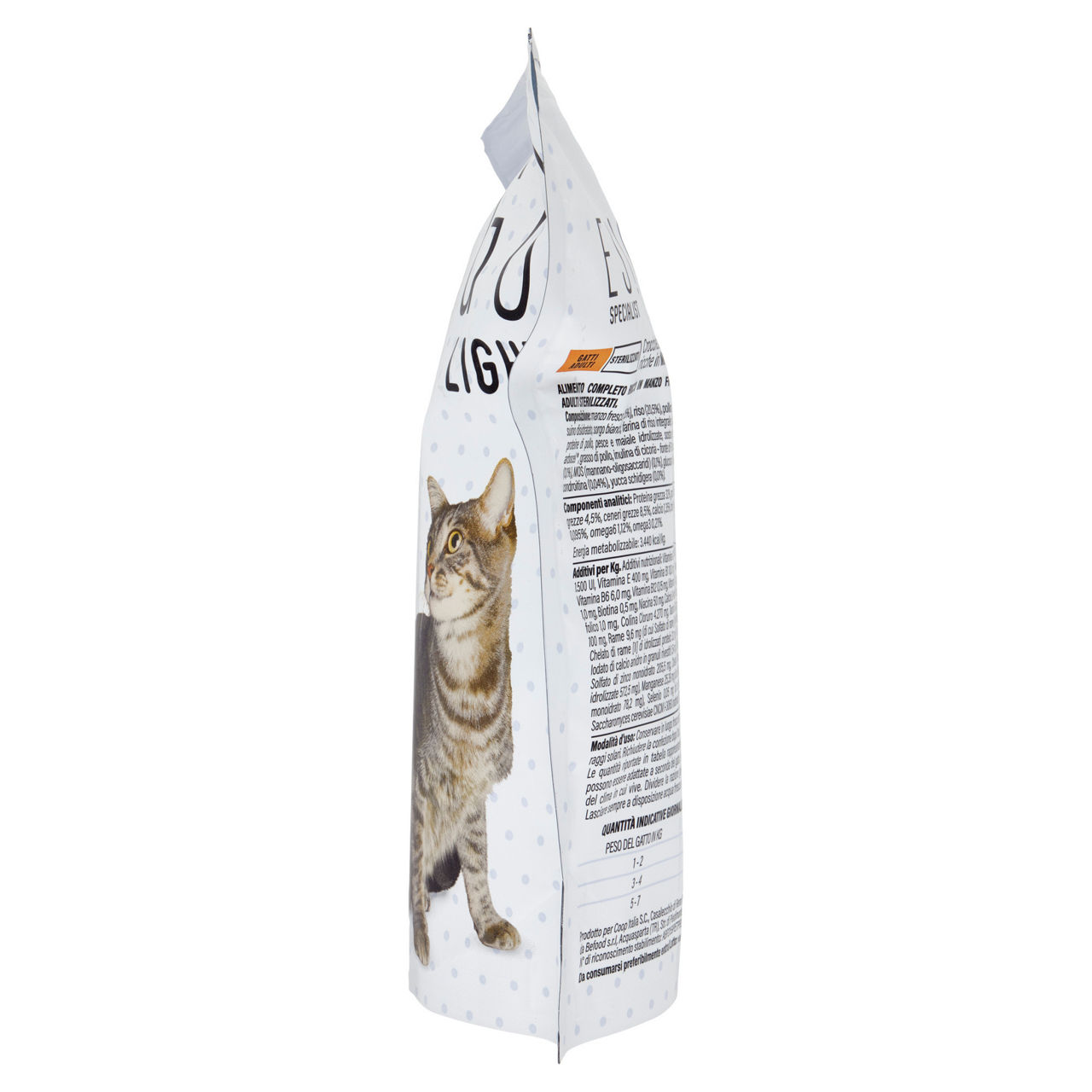 Crocchette per gatti adulti sterilizzati light manzo freco 400 gr - Immagine 41