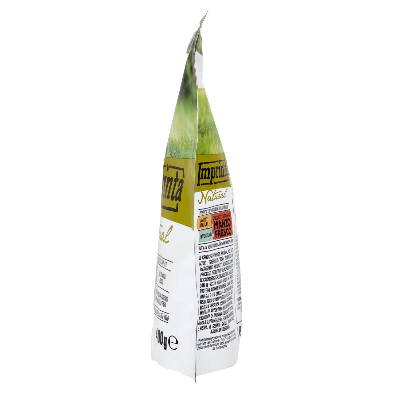 Secco gatto crocchette naturali per gatti sterilizzati manzo imprinta coop g400 - Immagine 21