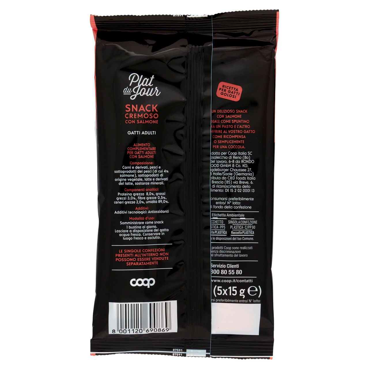 Snack plat du jour liquid stick salmone coop g15 - Immagine 11
