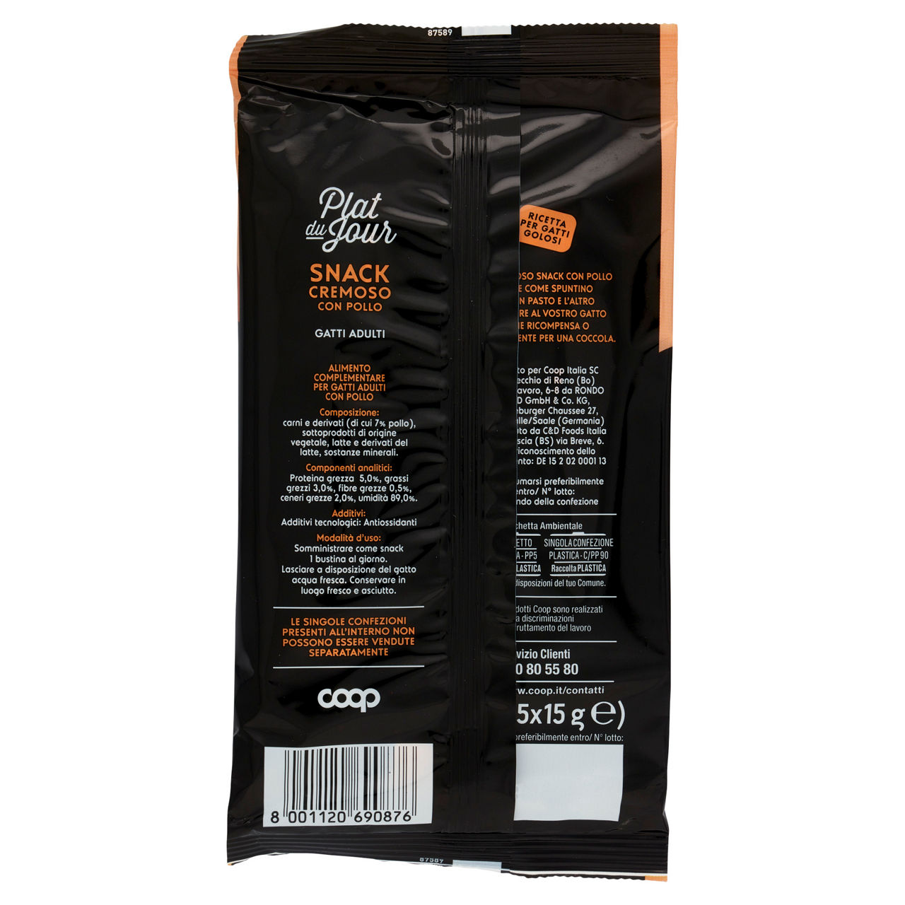 Snack plat du jour liquid stick pollo coop g15 - Immagine 41
