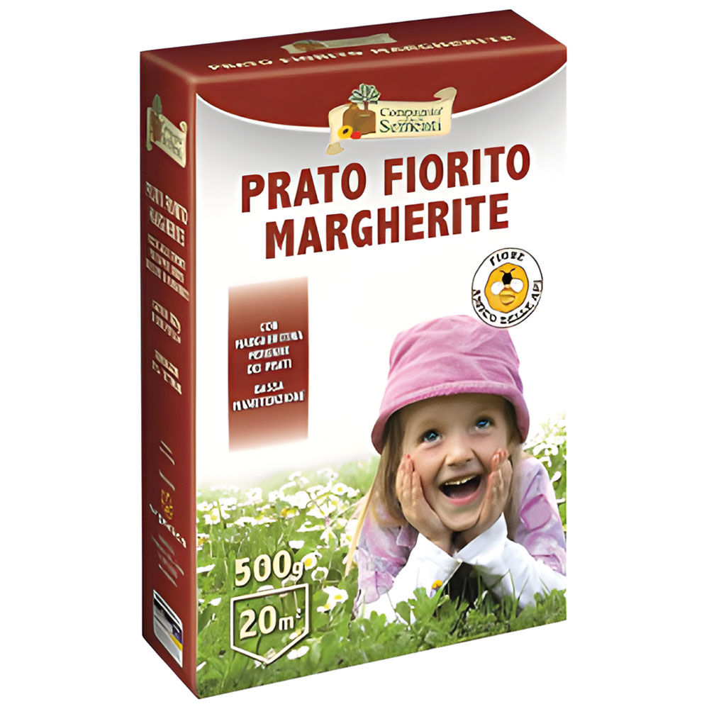 Prato fiorito con margherite 500 gr