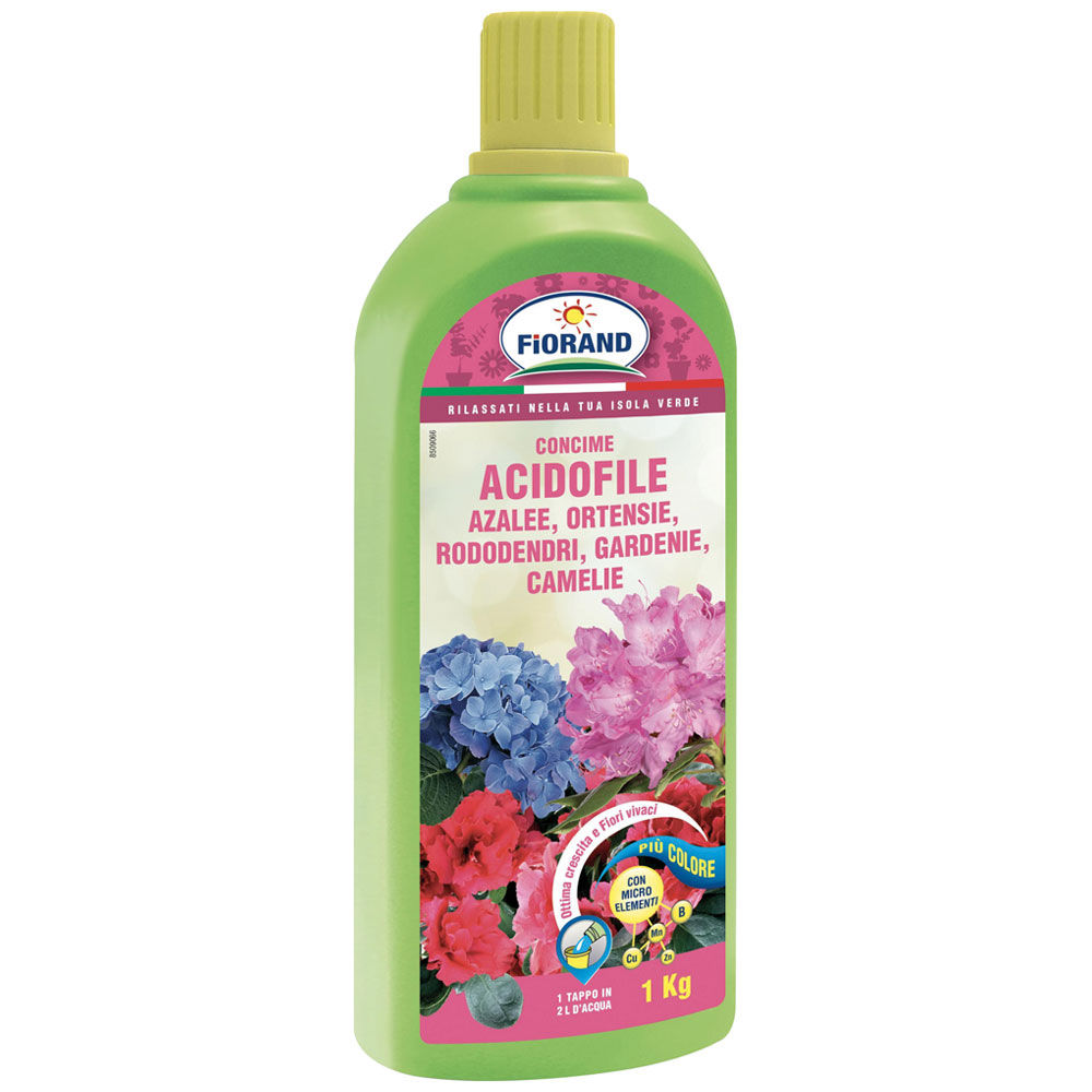 Concime liquido 1 kg piante acidofile - nuova formula