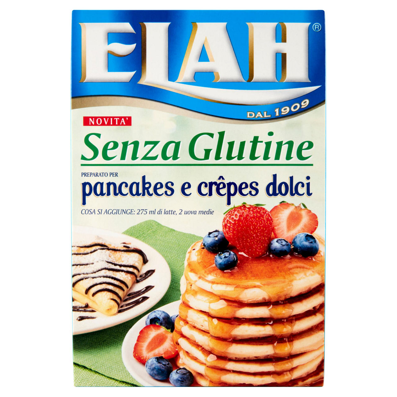 PREPARATO PANCAKES SENZA GLUTINE  ELAH G 280 - Immagine 01